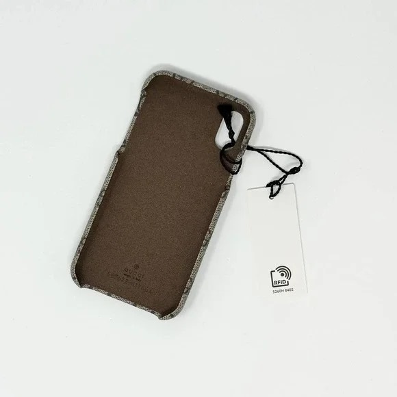 (CLF) Gucci iPhone Case/Cover X/XS Ophidia Tessuto GG Monogram, Unisex, NWT - Picture 10 of 15